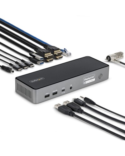 Hub USB Startech DK30C2DPEPRUE Grau