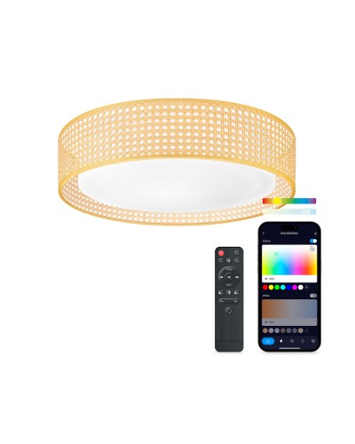 LED Flush-fitting ceiling light KSIX Bohemia E 35 W 4000 Lm