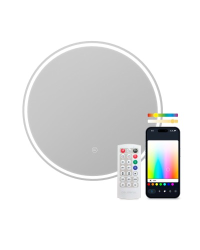 Kylpyhuonepeili LED-valolla KSIX Oasis E 36 W 1000 Lm