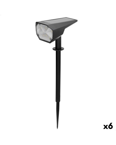 Lampada ad energia solare Aktive 8 x 37 x 11 cm (6 Unità)