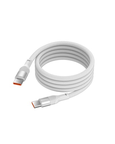 Cavo USB KSIX Bianco 1 m