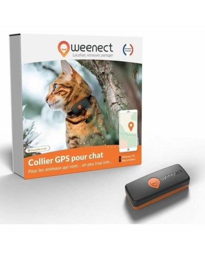 Häviötön paikallistin Weenect Weenect XS GPS Musta