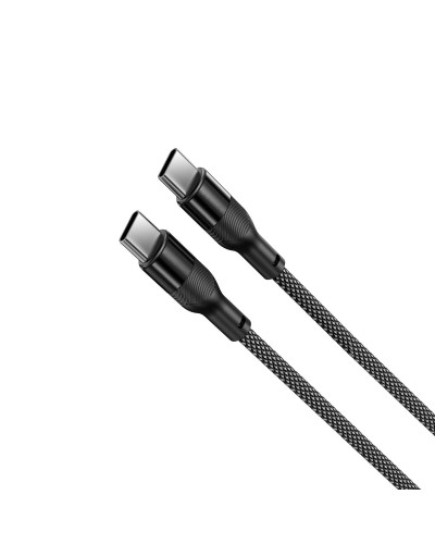 Câble USB KSIX Noir 1 m