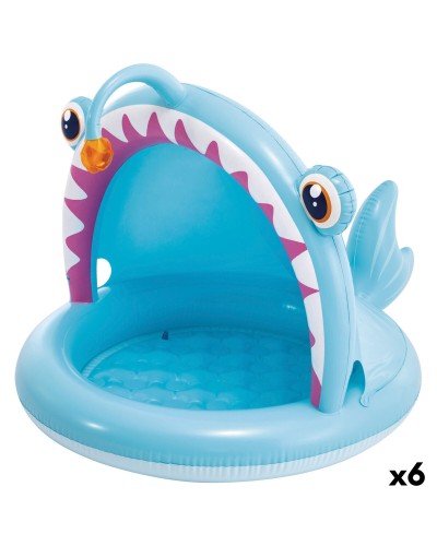 Uppblåsbar plaskpool för barn Intex 102 X 86 X 127 CM (6 antal)