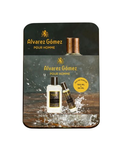 Set de Parfum Homme Alvarez Gomez BARBERIA AG EDP Pour Homme 2 Pièces