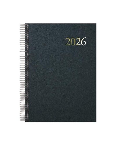 Agenda DOHE Zwart 14 x 20 cm (20 Stuks)