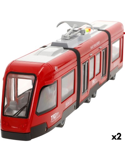 Tren Speed & Go 45 X 11 X 6 CM De fricción 2 Unidades