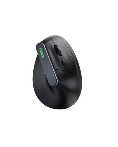 Mouse Nilox Wir Vertical Rec. Silen 1600 DPI Black 1600 dpi