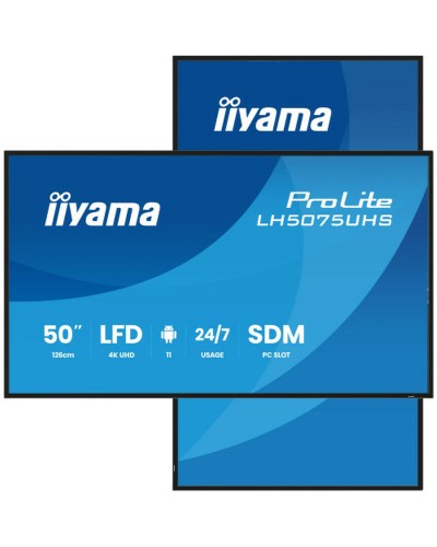 Näyttö Iiyama LH5075UHS-B2AG 49,5" 4K Ultra HD