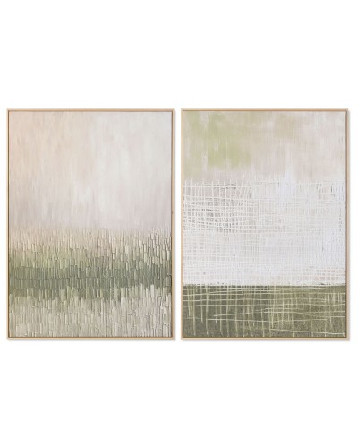 Schilderij Home ESPRIT Modern 103 x 4 x 143 cm (2 Stuks)