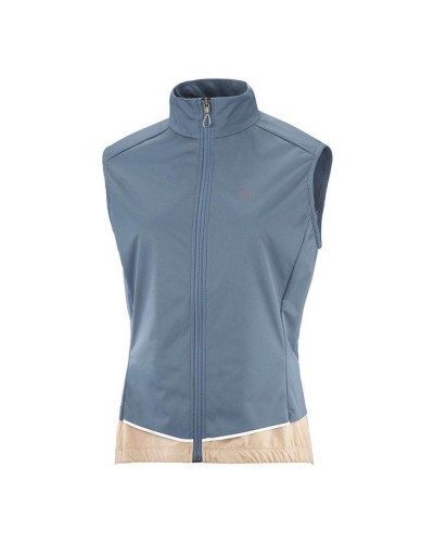 Damesvest Salomon Light Shell Licht Blauw