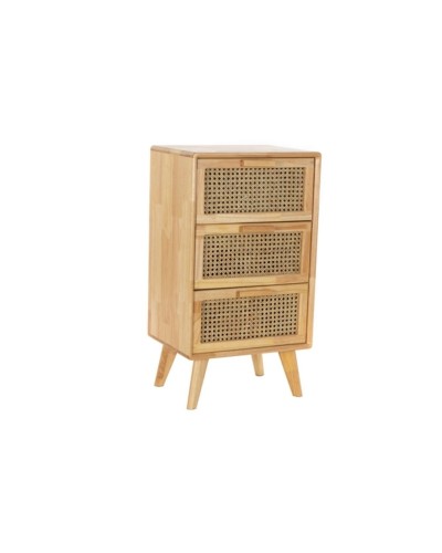 Ladenkast DKD Home Decor Natuurlijk rubber Rotan (40 x 30 x 72 cm)