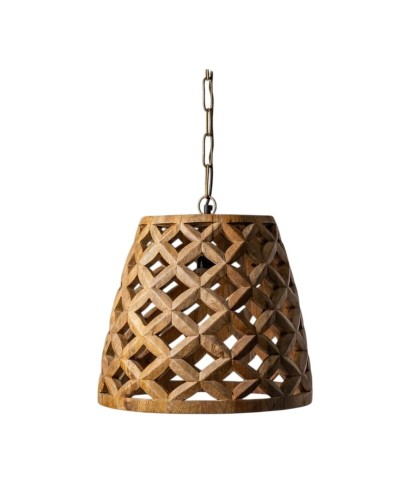 Suspension Home ESPRIT Bois de manguier 41 x 41 x 40 cm