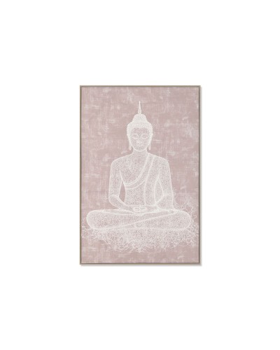 Painting Home ESPRIT Brown Buddha Oriental 80 x 5 x 120 cm