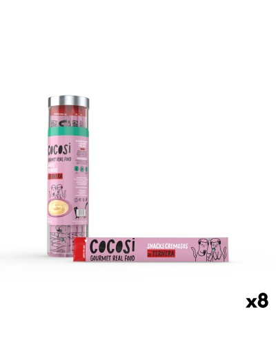 Snacks Cocosi Gourmet Real Food Carne di manzo e vitello 10 Pezzi (8 Unità)