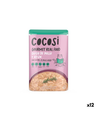Cat food Cocosi Gourmet Real Food 40 g Tuna 12 Units