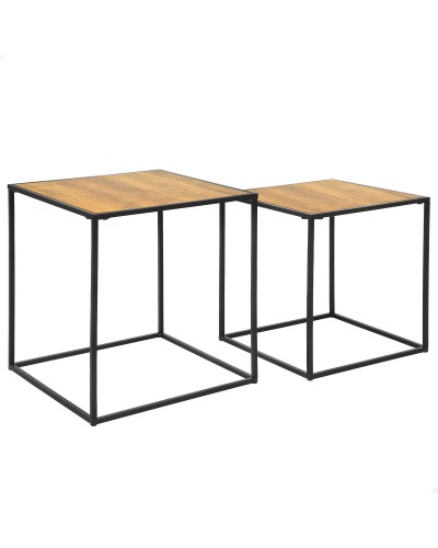 Appendiabiti Max Home Ferro Legno MDF (2 Unità)