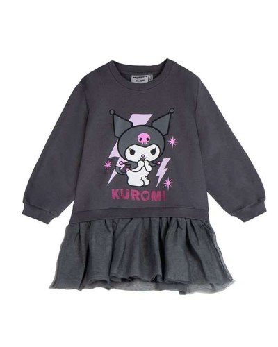 Lasten urheilushortsit Kuromi Musta Tumman harmaa