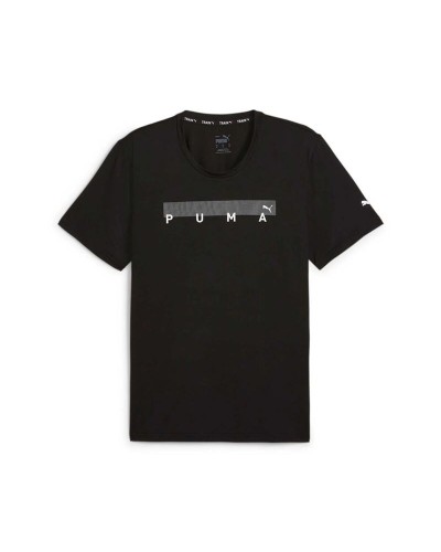 Maglia a Maniche Corte Uomo Puma Energy Cloudspun Graphic Nero