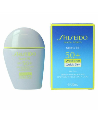 Sun Protection with Colour Shiseido Sports BB SPF50+ Beige Spf 50 30 L
