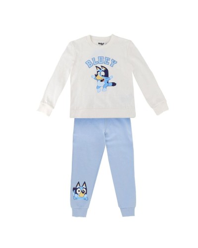 Joggingpak voor kinderen Bluey Beige