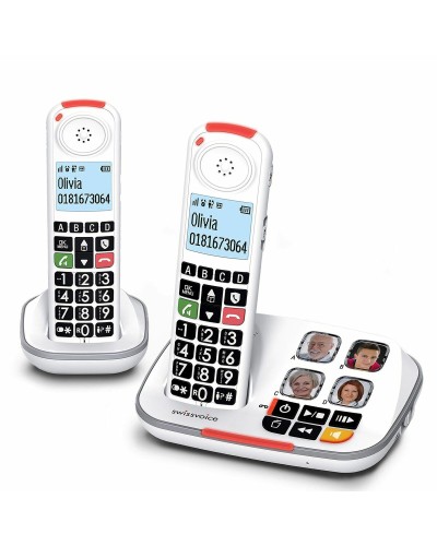 Wireless Phone Swiss Voice Xtra 2355 Duo White