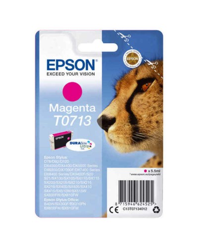 Cartouche d'encre originale Epson C13T07134012 Magenta