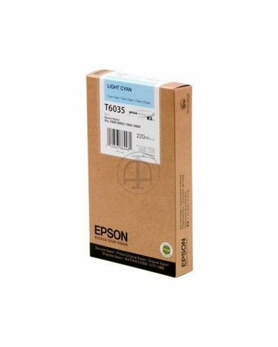Original Ink Cartridge Epson C13T603500 Blue Cyan