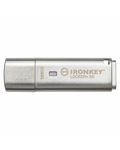 Memoria USB Kingston IKLP50 Gris 128 GB