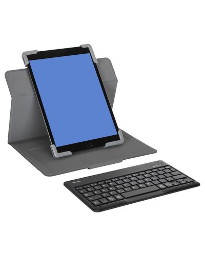 Bluetooth-näppäimistö ja tabletin tuki Targus PRO-TEK 9"-10,5" Musta Espanjalainen Qwerty