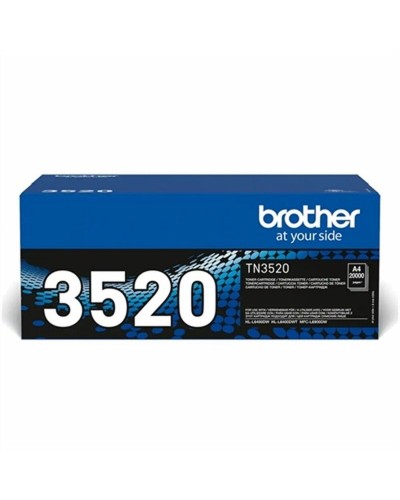 Tóner Original Brother TN3520 Negro