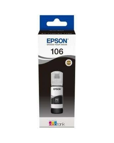 Compatibele inktcartridge Epson 106 EcoTank Photo Black ink bottle 70 ml Zwart