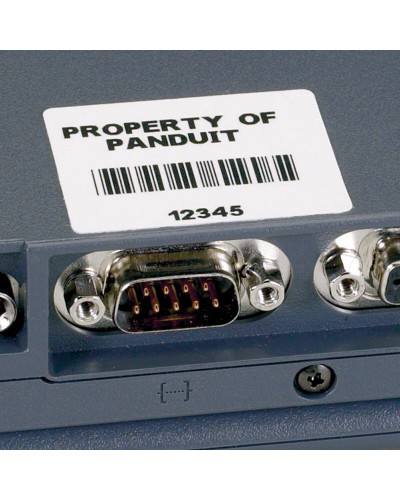 Etiketter till Skrivare Panduit C200X100YJC P1 Vit