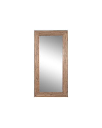 Espejo de pared Home ESPRIT Natural Moderno 100 x 3 x 200 cm