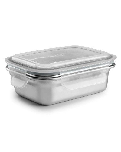 Fiambrera Ibili 669306 Acero Inoxidable Rectangular 600 ml