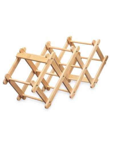 Bottle rack Kinvara Natural 54 x 15 x 21,5 cm 29 x 8,5 x 15 cm