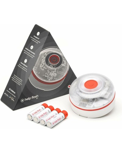 Balise d'urgence V16 connectée DGT 3.0 Help-Flash PD-000064