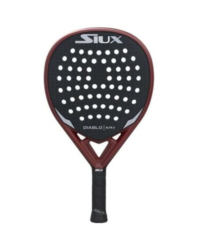 Padelracket Siux Diablo Elite 4 Röd Kol EVA