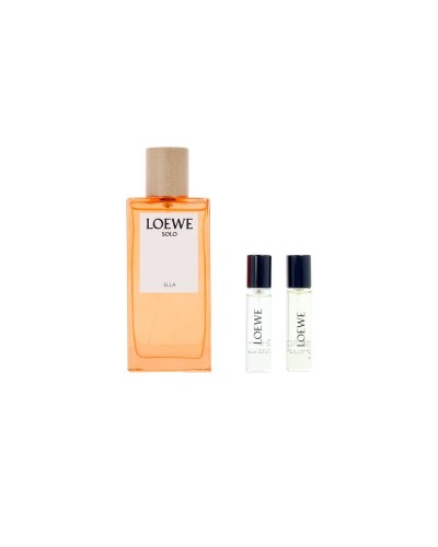 Women's Perfume Set Loewe SOLO ELLA 3 Pieces