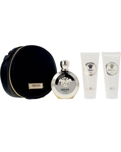 Set mit Damenparfüm Versace EROS POUR FEMME 4 Stücke
