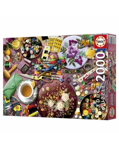 Puzzle Educa The Sewing Table 2000 Piezas