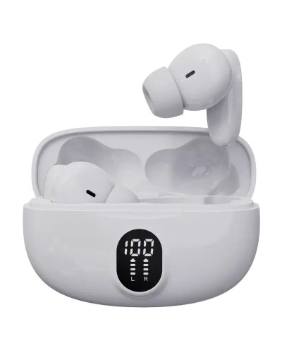 Headphones Denver Electronics TWE-57W White