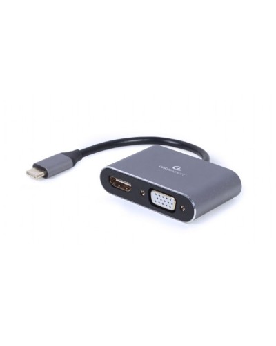 USB to VGA/HDMI Adapter GEMBIRD A-USB3C-HDMIVGA-01