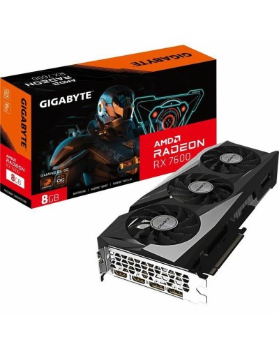 Scheda Grafica Gigabyte Radeon RX 7600 GAMING OC 8G 8 GB GDDR6