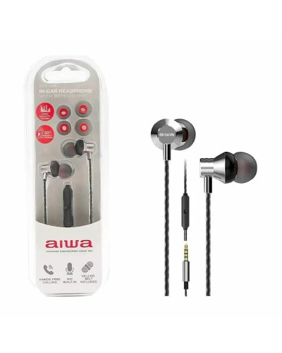 Auricolari Aiwa ESTM50SL Grigio Argentato