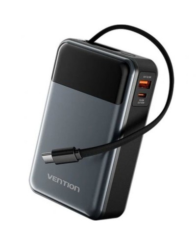 Powerbank Vention FHYB0 Harmaa