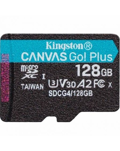 Tarjeta de Memoria Micro SD con Adaptador Kingston SDCG4/128GBSP 128 GB