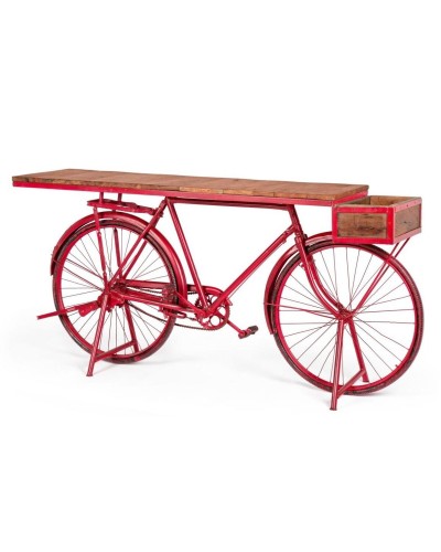 Console Home ESPRIT Bruin Zwart 195 x 40 x 91 cm