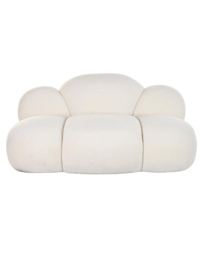 Sofa DKD Home Decor 149 x 76 x 77 cm Wolken Wit Modern
