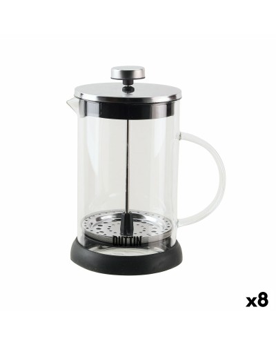 Jarra con Filtro para Infusiones Quttin Vidrio de Borosilicato 800 ml 16 x 11 x 18 cm (8 Unidades)